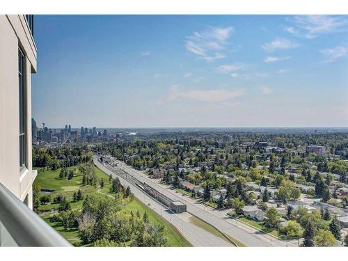 2303-77 Spruce Place Sw, Calgary, AB - Outdoor With View