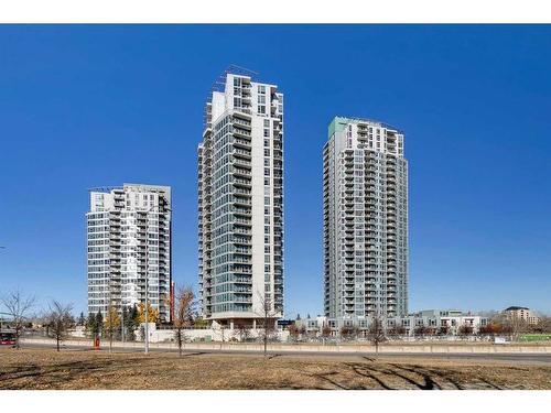 2303-77 Spruce Place Sw, Calgary, AB - Outdoor With Facade