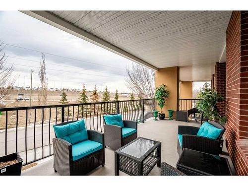 3201-10221 Tuscany Boulevard Nw, Calgary, AB - Outdoor With Deck Patio Veranda With Exterior