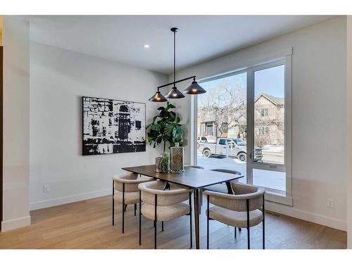 1707 19 Avenue Nw, Calgary, AB - Indoor Photo Showing Dining Room