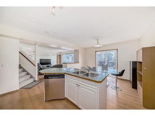 184 Somercrest Grove Sw, Calgary, AB - Indoor Photo Showing Kitchen With Double Sink