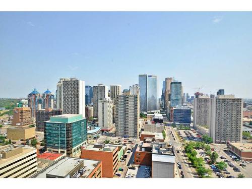 2501-1100 8 Avenue Sw, Calgary, AB - Outdoor With View