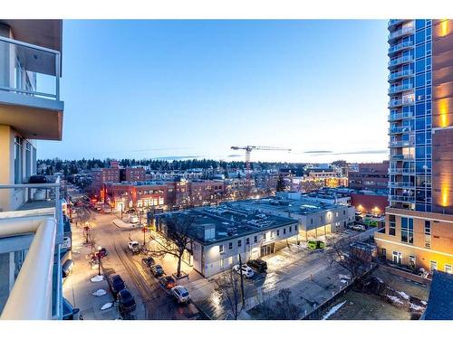 705-1500 7 Street Sw, Calgary, AB - Outdoor With Balcony With View