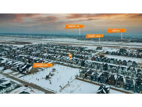 79 Homestead Park Ne, Calgary, AB - Outdoor With View