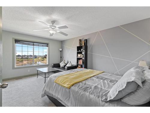 381 Saddlemont Boulevard Ne, Calgary, AB - Indoor Photo Showing Bedroom