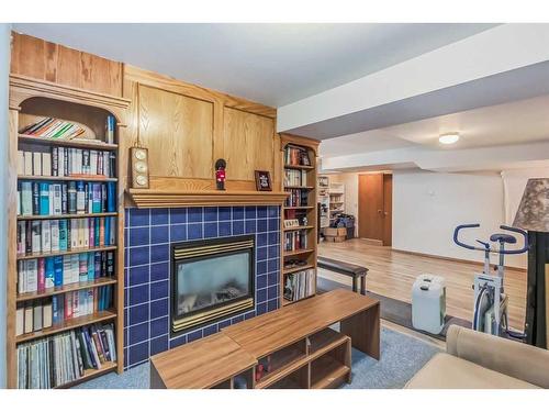 109 Hawkhill Road Nw, Calgary, AB - Indoor With Fireplace