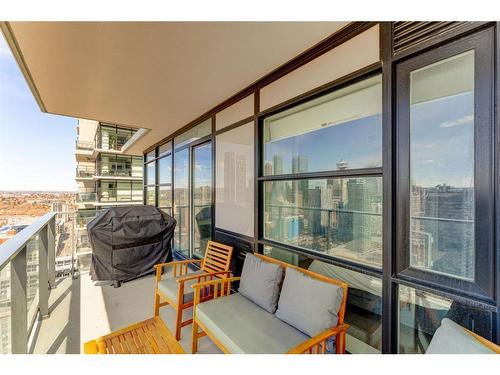 3307-1188 3 Street Se, Calgary, AB - Outdoor With Balcony With Exterior