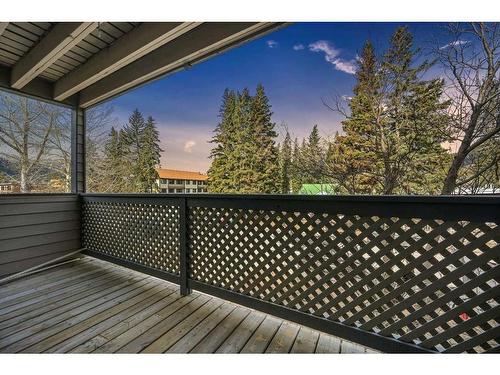 213-414 Squirrel Street, Banff, AB - Outdoor With Deck Patio Veranda
