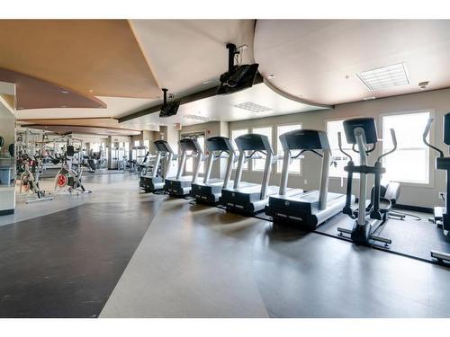 2309-11811 Lake Fraser Drive Se, Calgary, AB - Indoor Photo Showing Gym Room