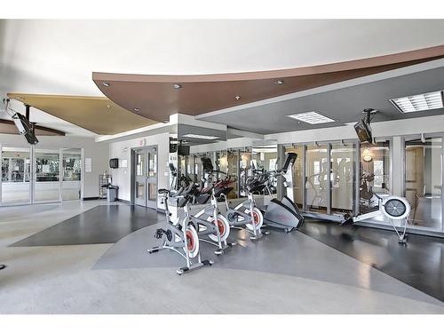 2309-11811 Lake Fraser Drive Se, Calgary, AB - Indoor Photo Showing Gym Room