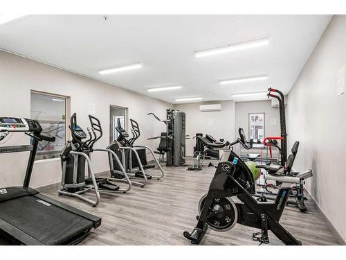2308-4641 128 Avenue Ne, Calgary, AB - Indoor Photo Showing Gym Room