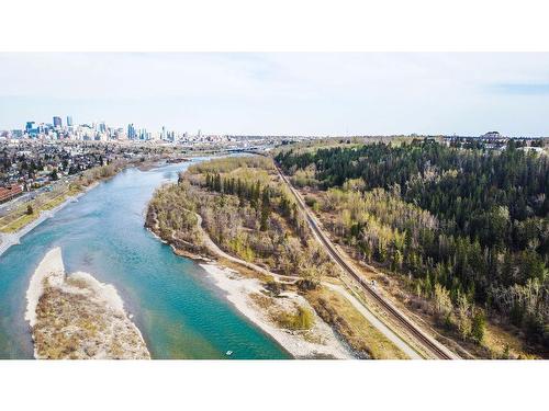 127 35 Street Nw, Calgary, AB - Outdoor With Body Of Water With View