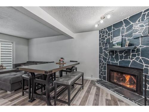 28 Abadan Crescent Ne, Calgary, AB - Indoor With Fireplace
