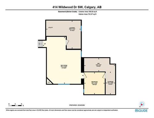 414 Wildwood Drive Sw, Calgary, AB - Indoor Photo Showing Garage