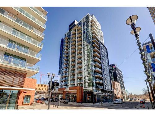 507-550 Riverfront Avenue Se, Calgary, AB - Outdoor With Balcony With Facade