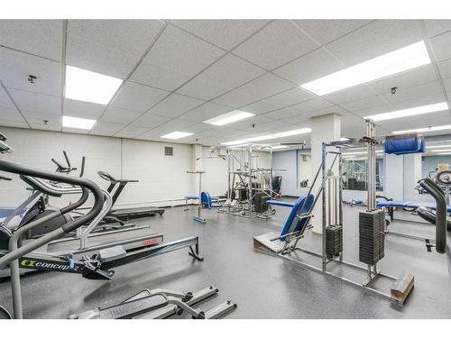 315-340 14 Avenue Sw, Calgary, AB - Indoor Photo Showing Gym Room