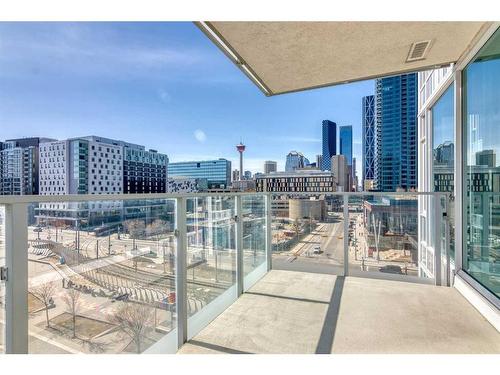 610-510 6 Avenue Se, Calgary, AB - Outdoor With Balcony
