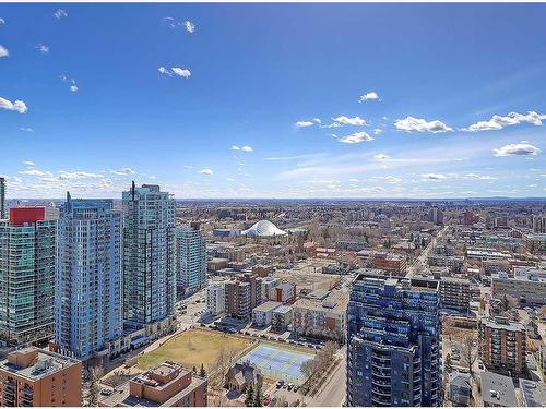 3008-310 12 Avenue Sw, Calgary, AB - Outdoor With View