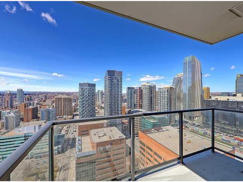 3008-310 12 Avenue Sw, Calgary, AB - Outdoor With Balcony With View With Exterior