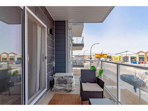 205-80 Carrington Plaza Nw, Calgary, AB - Outdoor With Balcony With Exterior