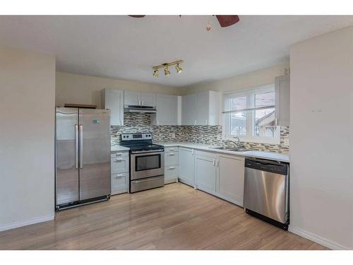 572 Penworth Way Se, Calgary, AB - Indoor Photo Showing Kitchen With Double Sink With Upgraded Kitchen