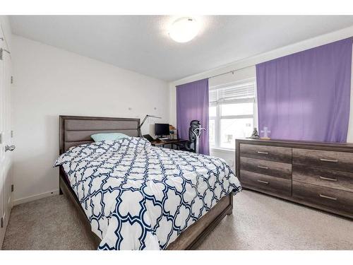 825 Mahogany Boulevard Se, Calgary, AB - Indoor Photo Showing Bedroom