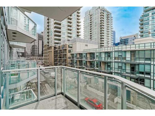 403-138 Waterfront Court Sw, Calgary, AB - Outdoor With Balcony