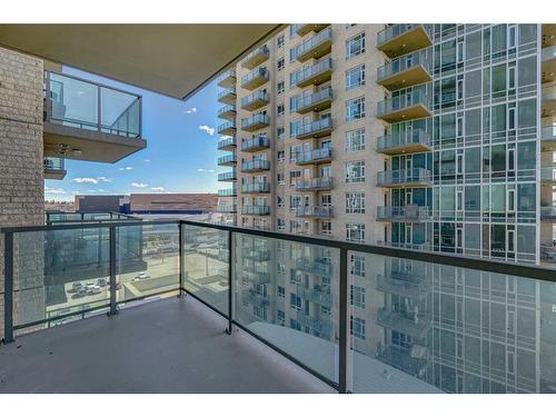 709-1410 1 Street Se, Calgary, AB - Outdoor With Balcony With Exterior