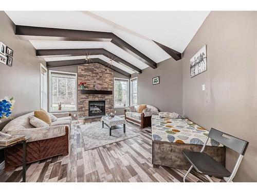 121 Magenta Crescent, Chestermere, AB - Indoor With Fireplace