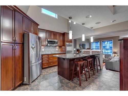 20 New Brighton Court Se, Calgary, AB - Indoor Photo Showing Kitchen With Upgraded Kitchen
