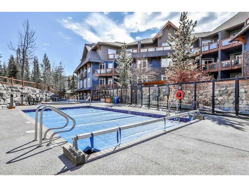 410-170 Kananaskis Way, Canmore, AB - Outdoor With In Ground Pool