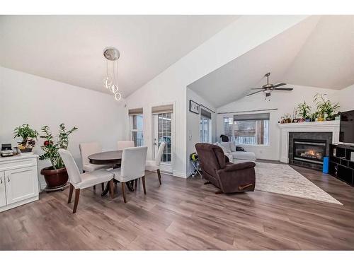 107 Hawkmere Mews, Chestermere, AB - Indoor With Fireplace