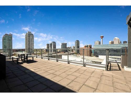 506-450 8 Avenue Se, Calgary, AB - Outdoor With Deck Patio Veranda With View