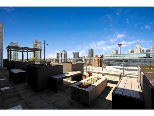506-450 8 Avenue Se, Calgary, AB - Outdoor With Deck Patio Veranda
