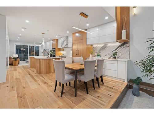 1725 23 Avenue Nw, Calgary, AB - Indoor Photo Showing Dining Room