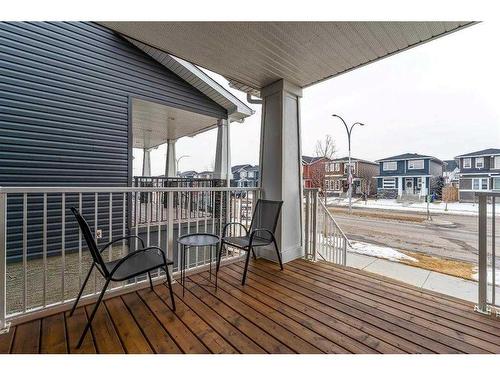 406 Redstone Drive Ne, Calgary, AB - Outdoor With Deck Patio Veranda With Exterior