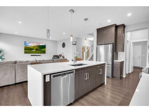 83 Howse Road Ne, Calgary, AB - Indoor Photo Showing Kitchen With Stainless Steel Kitchen With Upgraded Kitchen