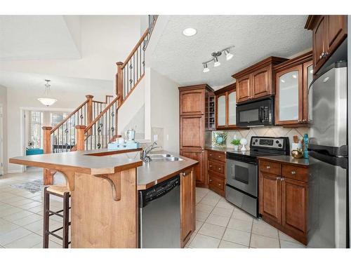 245 Springbank Terrace Sw, Calgary, AB - Indoor Photo Showing Kitchen With Double Sink