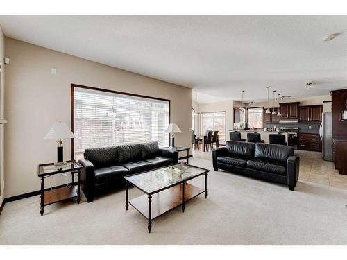 621 Cavendish Beach Bay, Chestermere, AB - Indoor Photo Showing Living Room