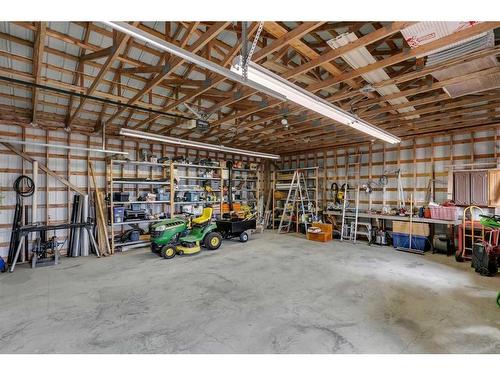 172001 Range Road 235, Rural Vulcan County, AB - Indoor Photo Showing Garage