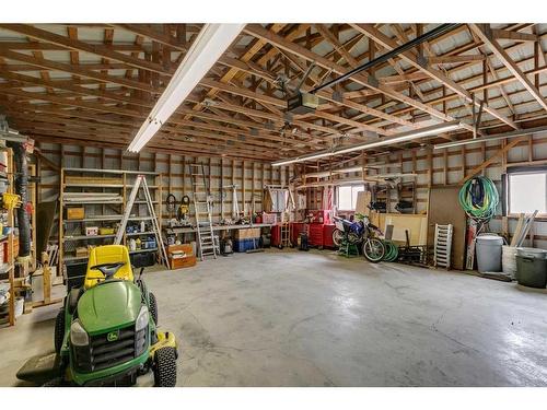 172001 Range Road 235, Rural Vulcan County, AB - Indoor Photo Showing Garage