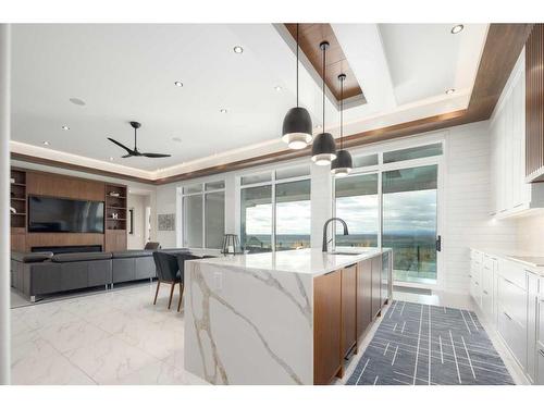 2858 77 Street Sw, Calgary, AB - Indoor Photo Showing Kitchen With Upgraded Kitchen