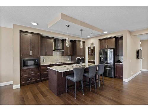 39 Cornerstone Gardens Ne, Calgary, AB - Indoor Photo Showing Kitchen With Upgraded Kitchen