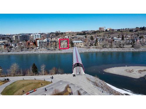 912 Memorial Drive Nw, Calgary, AB - Outdoor With Body Of Water With View