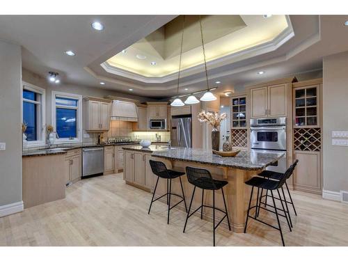 30 Forzani Way Nw, Calgary, AB - Indoor Photo Showing Kitchen With Upgraded Kitchen