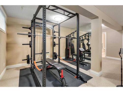 74 Discovery Ridge Road Sw, Calgary, AB - Indoor Photo Showing Gym Room