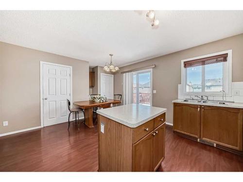 85 Saddlemont Road Ne, Calgary, AB - Indoor Photo Showing Kitchen With Double Sink