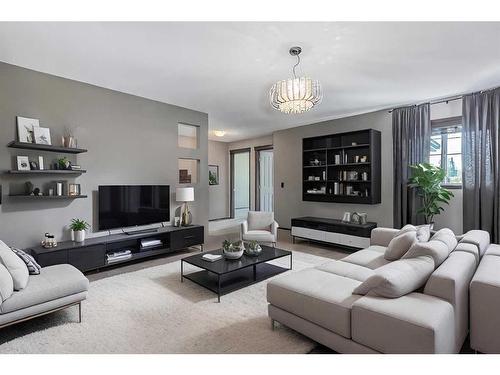 192 Cranford Drive Se, Calgary, AB - Indoor Photo Showing Living Room