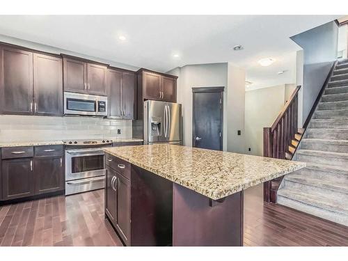 192 Cranford Drive Se, Calgary, AB - Indoor Photo Showing Kitchen With Stainless Steel Kitchen With Upgraded Kitchen