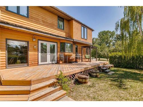 115 Lansdown Estates, Rural Rocky View County, AB - Outdoor With Deck Patio Veranda